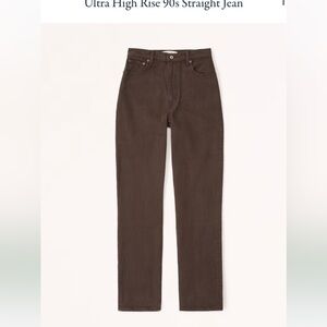 Ultra High Rise 90s Straight Jean